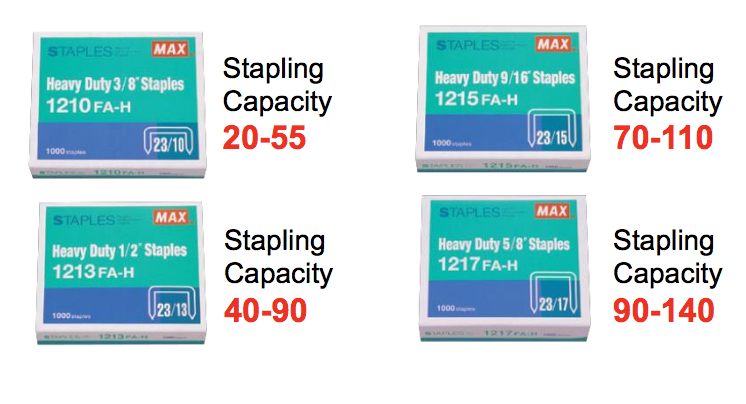 MAX HEAVY DUTY STAPLER HD-12N/17